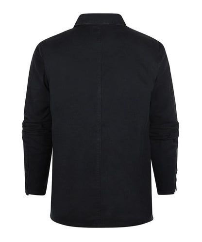 Saint James Sirocco Overshirt | Marineblau