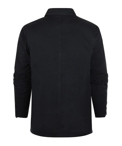 Saint James Sirocco Overshirt | Navy Blue