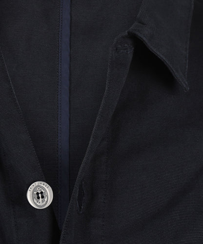 Saint James Sirocco Overshirt | Marineblau
