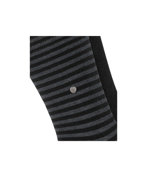Burlington Sock Everyday Stripe 2-pack | Black