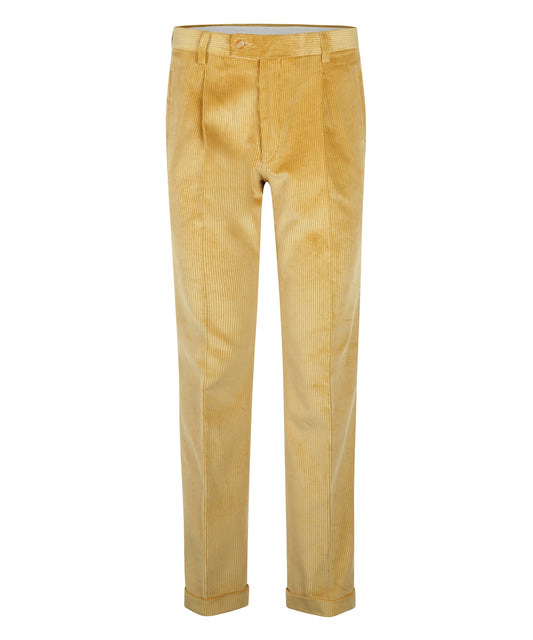 Corduroy Pants Wide Rib | Brown