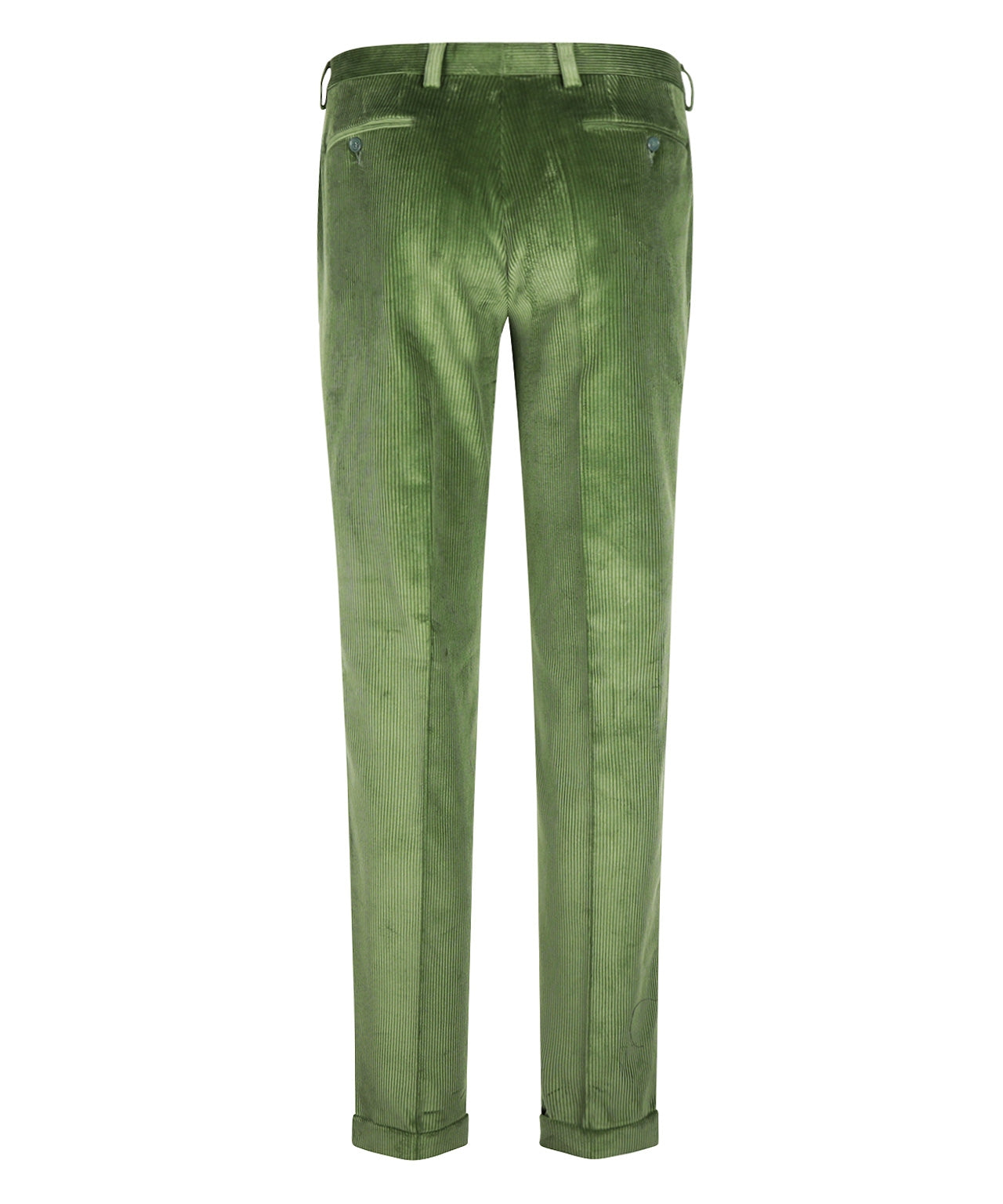 Cordhose mit breitem Rippstrick | Grün