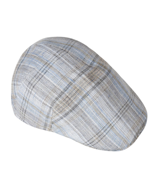 Soft Cap 100% Linnen | Blauw