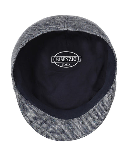 Weiche Kappe, Leinen/Baumwolle | Blau