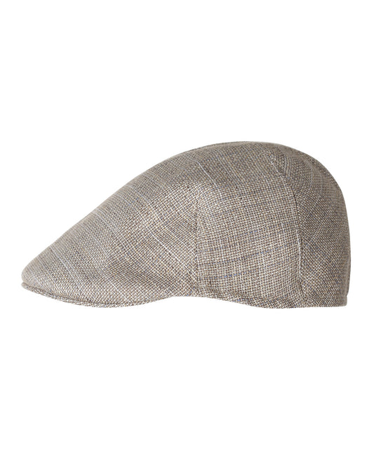 Soft Cap Linnen/Katoen | Bruin