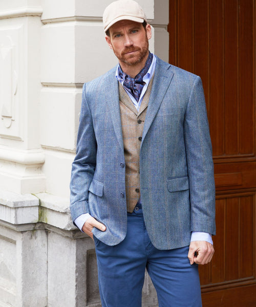 Wellington Gilet 100% Silk | Brown