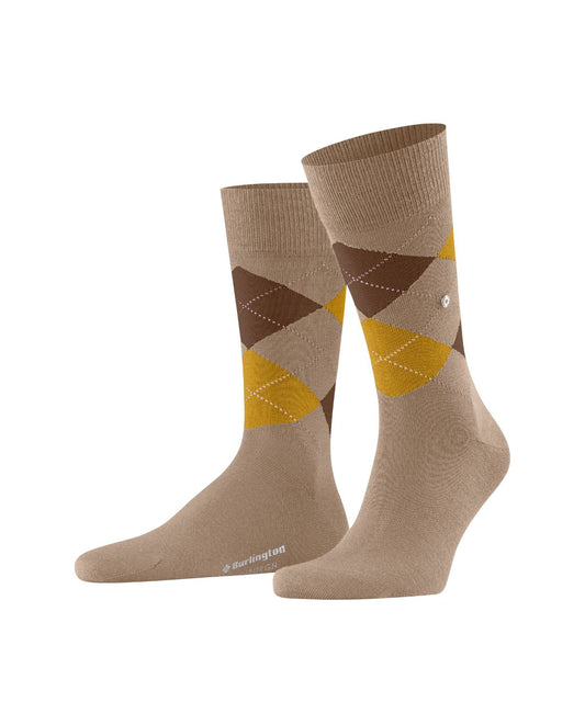 Burlington Edinburgh Herrensocken | Braun
