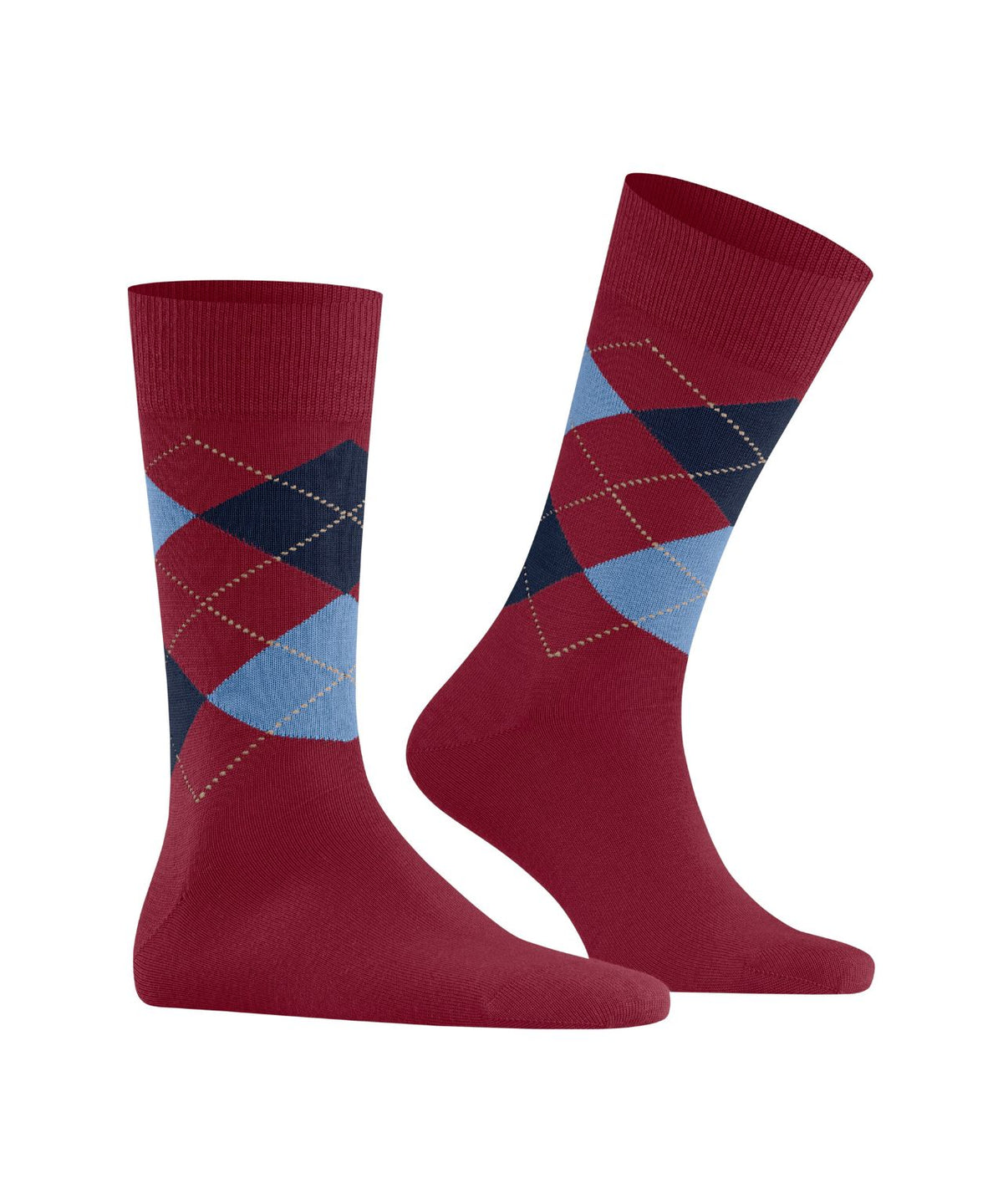 Edinburgh Sok | Flash Orange diamond check