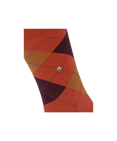 Burlington Edinburgh Men's Socks | Red