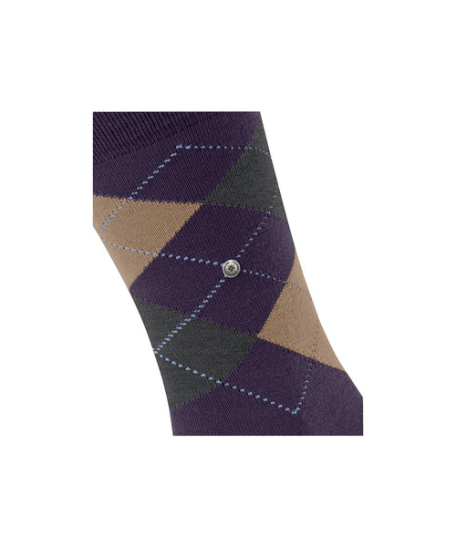 Burlington Edinburgh Heren Sokken | Rood