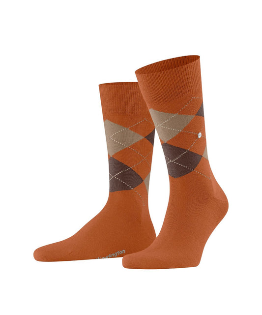 Edinburgh Socke | Marigold Rautenmuster