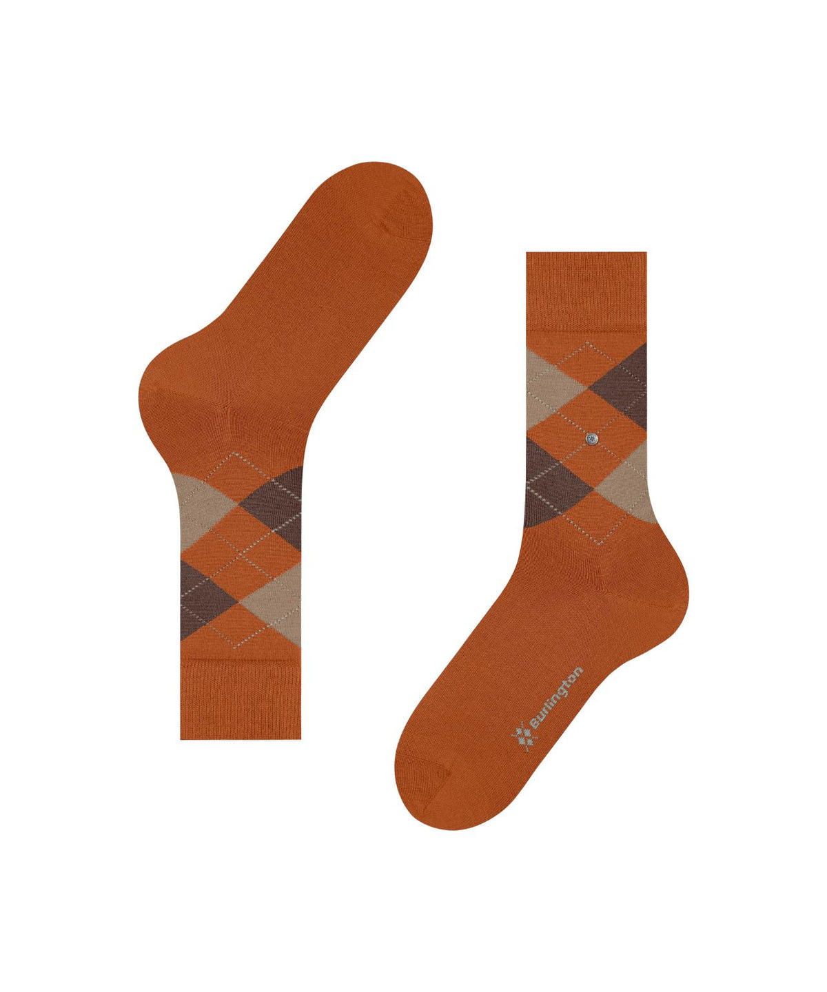 Edinburgh Sok | Marigold diamond check