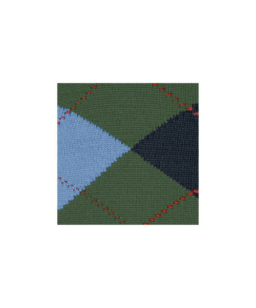 Burlington Edinburgh Heren Sokken | Groen