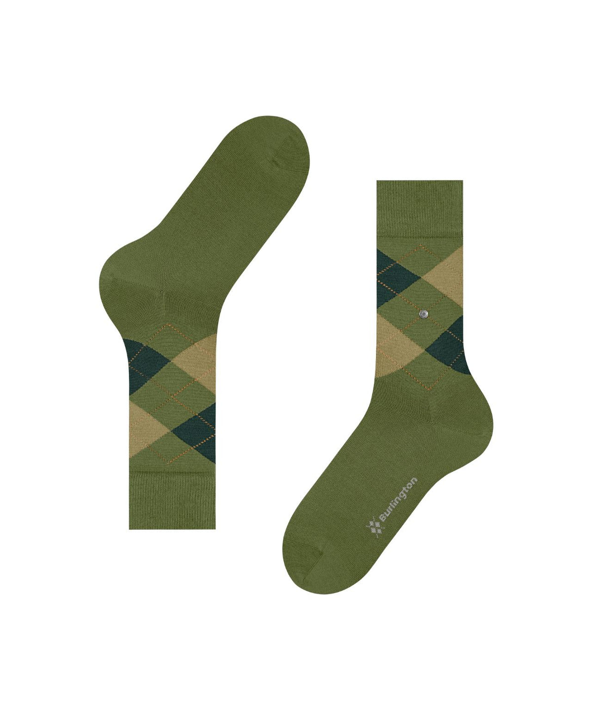 Edinburgh Sok | Jade diamond check