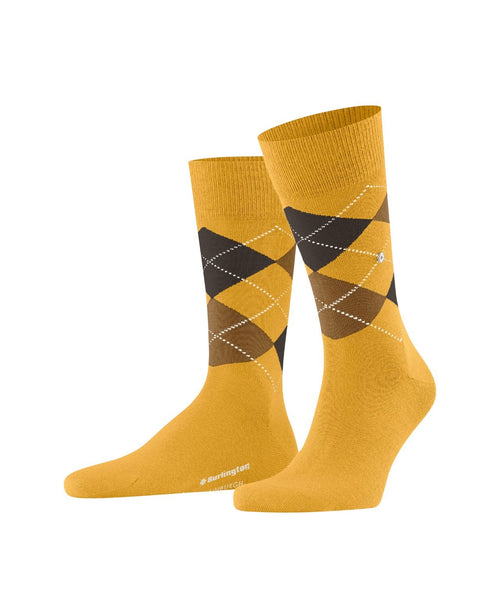 Burlington Edinburgh Men's Socks | Yellow