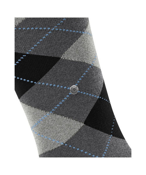 Burlington Edinburgh Men's Knee Socks | Grey