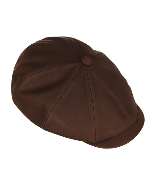 Balloon Cap Leather | Brown