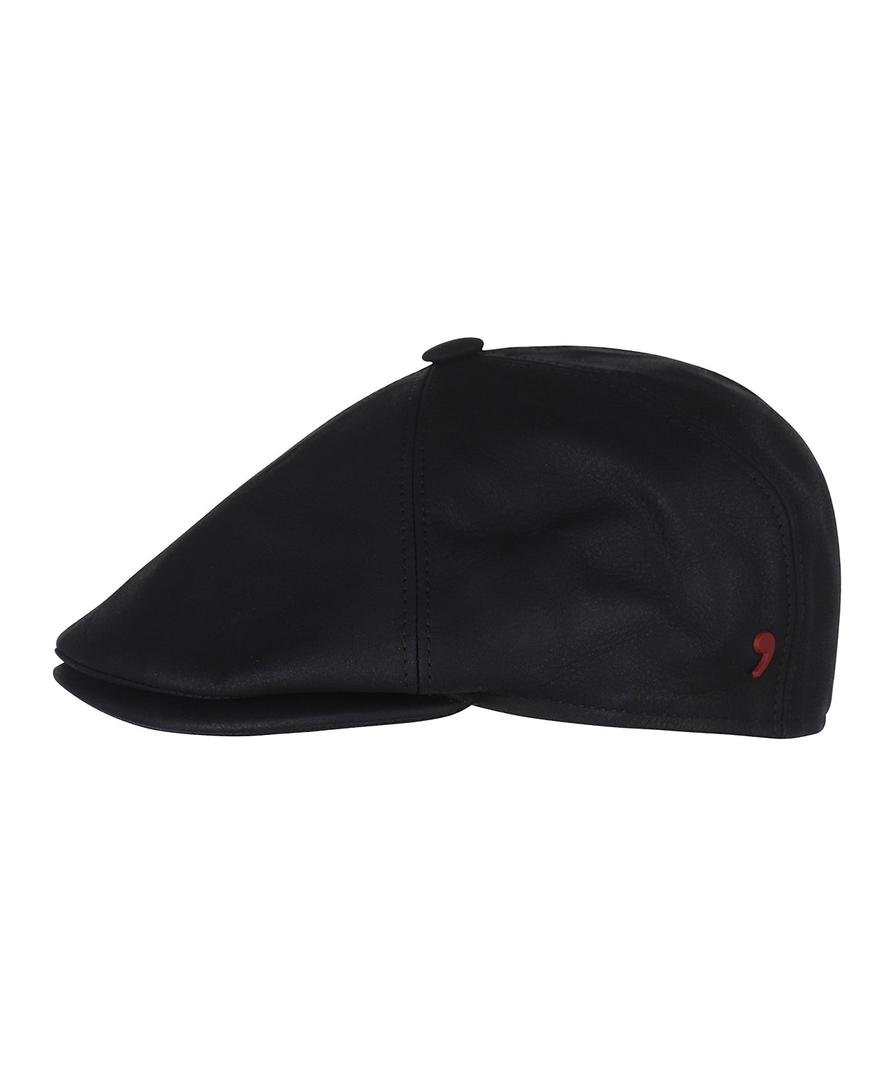 Ballon Cap Leer | Navy