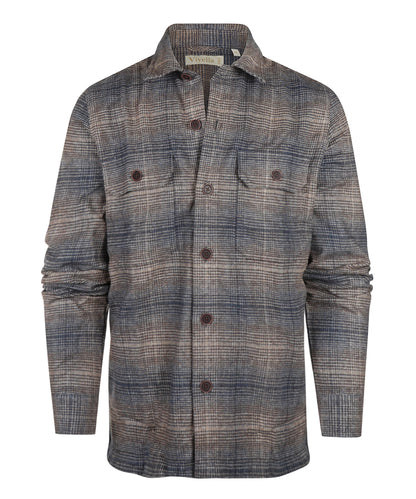 Overshirt | Bruin/Navy ruit