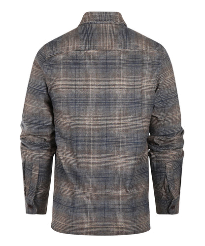Overshirt | Bruin/Navy ruit