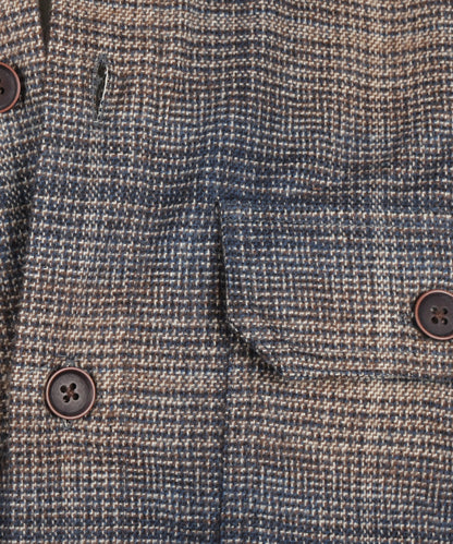 Overshirt | Bruin/Navy ruit