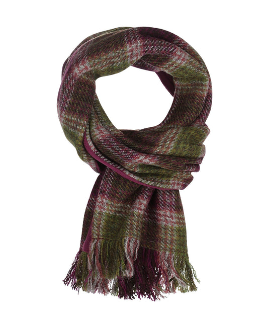 Harris-Tweed-Schal | Grün
