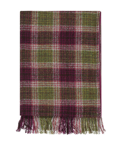 Harris-Tweed-Schal | Grün