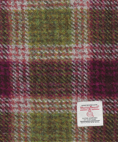 Harris-Tweed-Schal | Grün