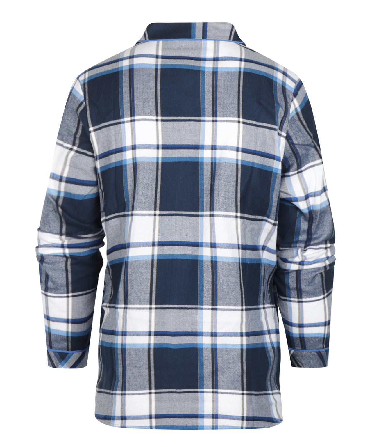 Flanell-Pyjama-Set | Blau