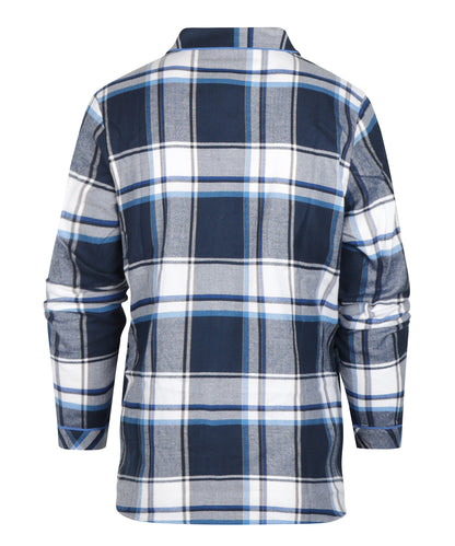 Flanell-Pyjama-Set | Blau