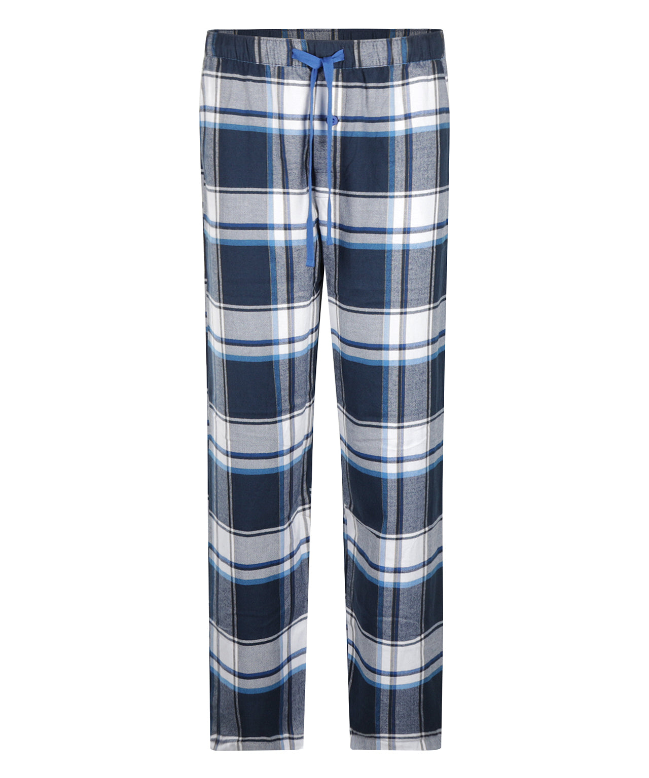Flanell-Pyjama-Set | Blau