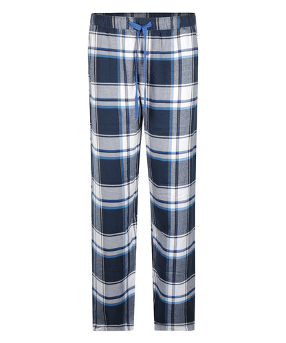 Flanell-Pyjama-Set | Blau