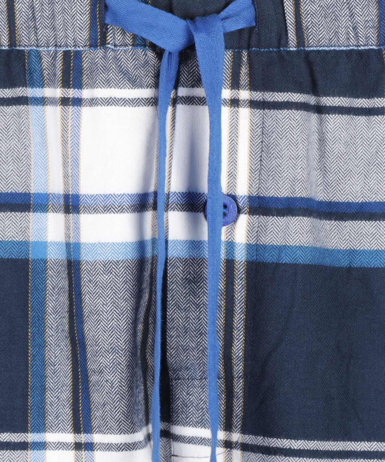 Flanell-Pyjama-Set | Blau