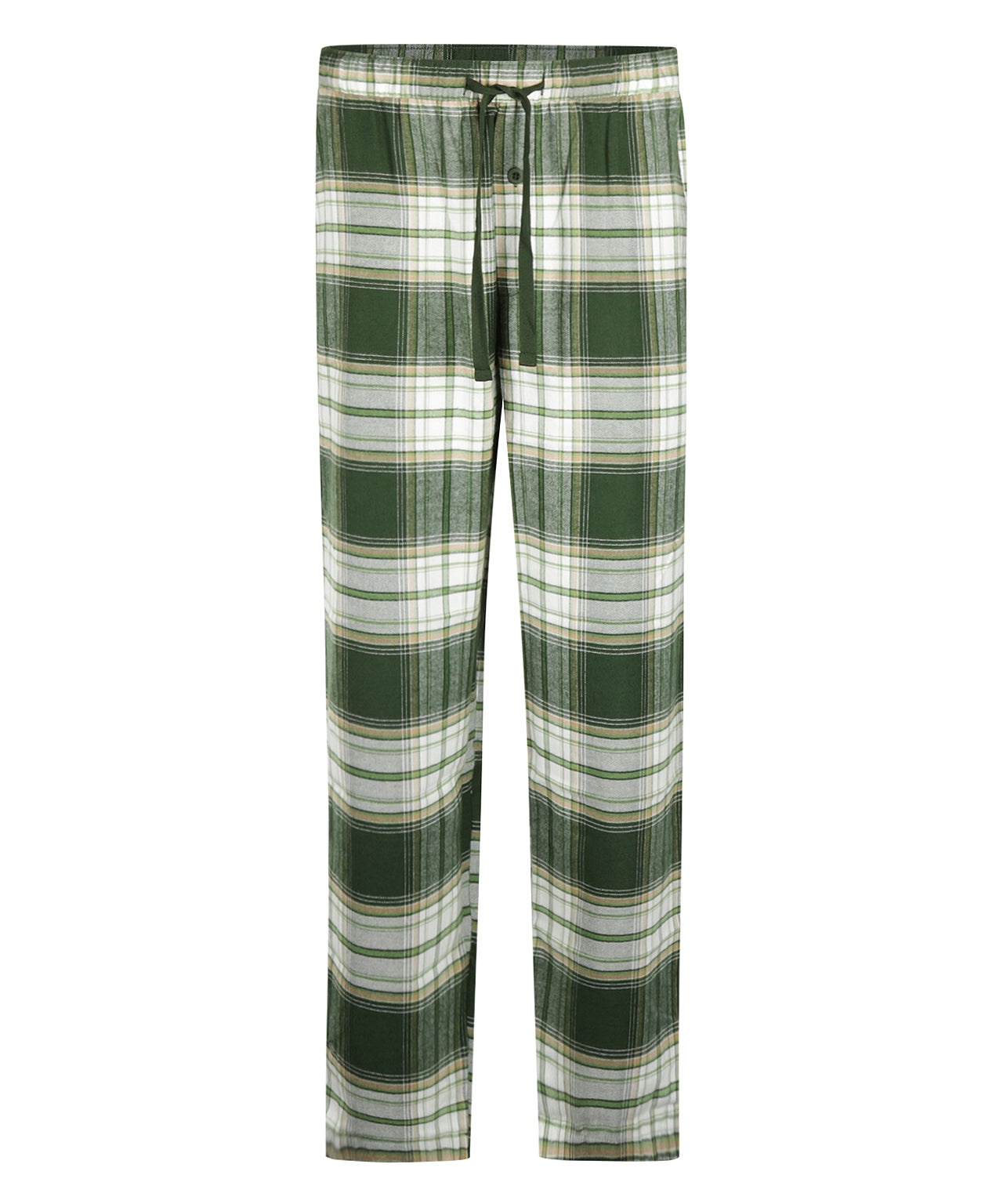 Flanell-Pyjama-Set | Grün