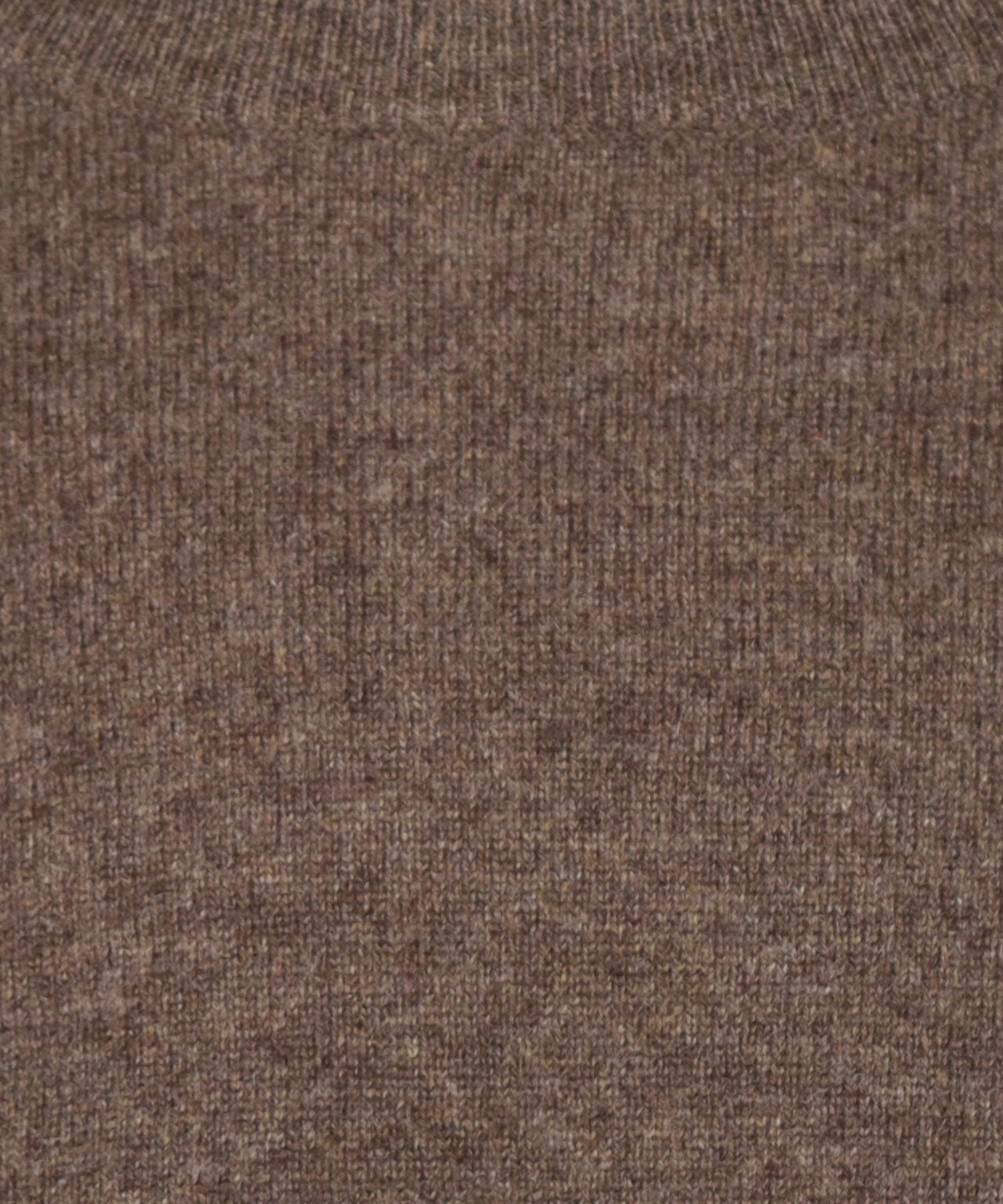 Cashmere Ronde Hals Pullover | Dark Chocolate
