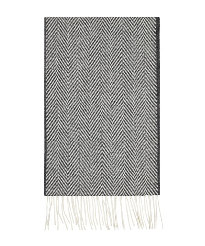 Lambswool/Cashmere Scarf | Grey