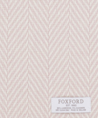 Lambswool/Cashmere Scarf | Pink