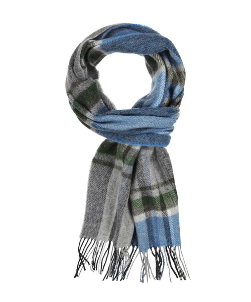 Lambswool Scarf 30X210CM | Blue