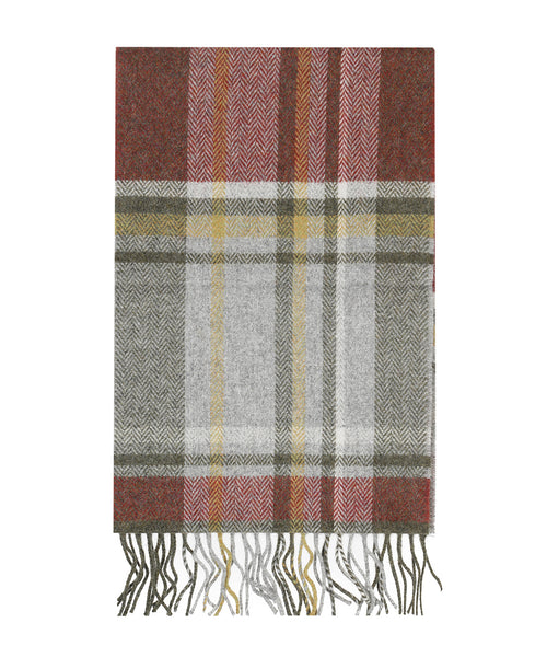 Lambswool Sjaal 30X210CM | Bruin