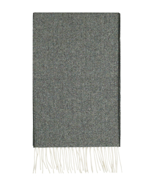 Lammwollschal 30 x 210 cm | Grün