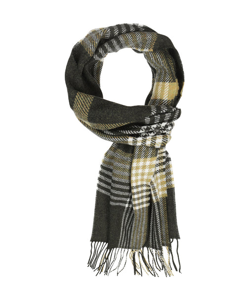 Lambswool Sjaal 30X210CM | Groen