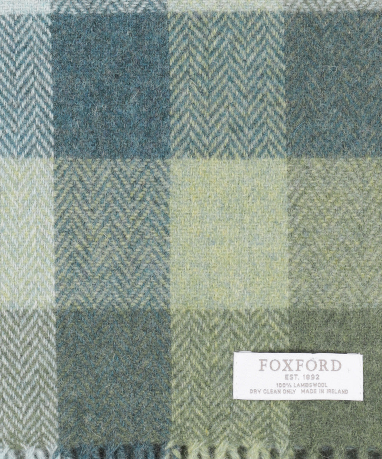 Lambswool Scarf 30X210CM | Green