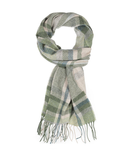 Lambswool Scarf 30X210CM | Green