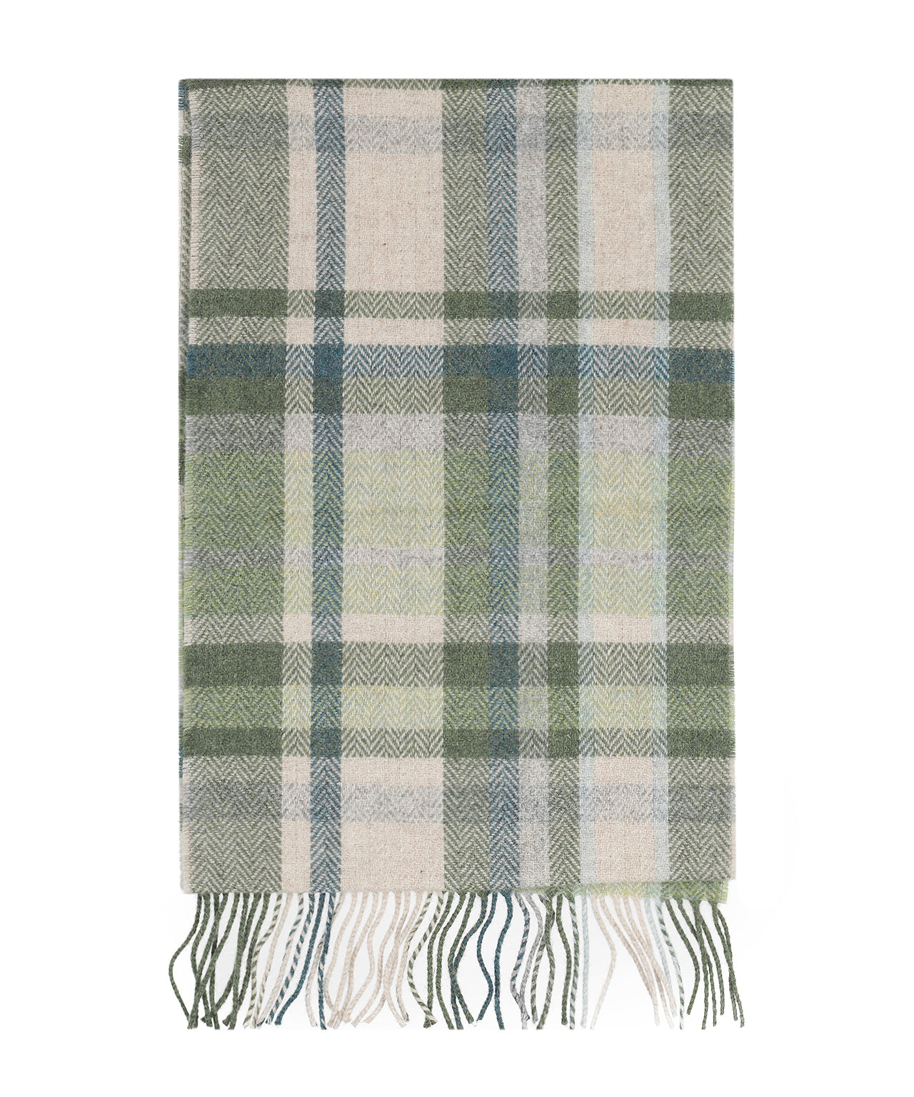Lambswool Scarf 30X210CM | Green