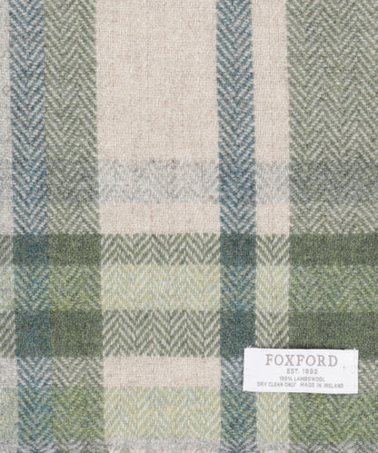 Lambswool Scarf 30X210CM | Green
