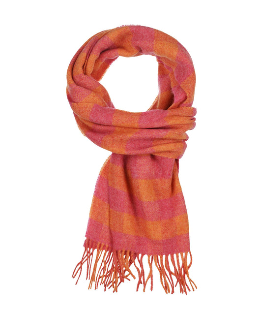 Lammwollschal 30 x 210 cm | Orange