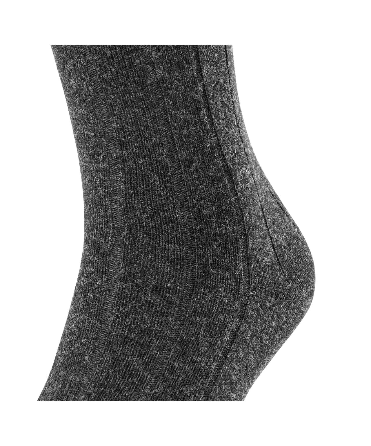 Lhasa-Rippsocken für Herren | Grau
