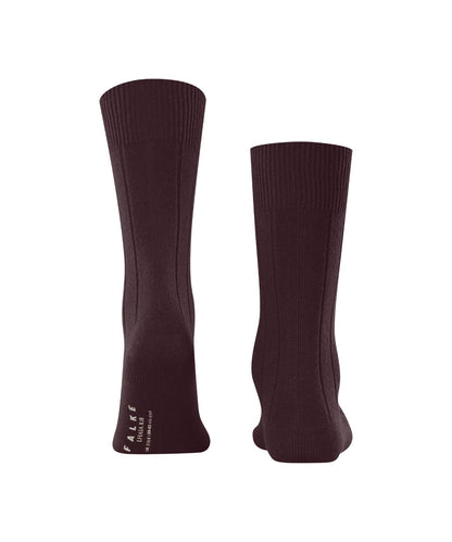 Lhasa-Rippsocken für Herren | Rot