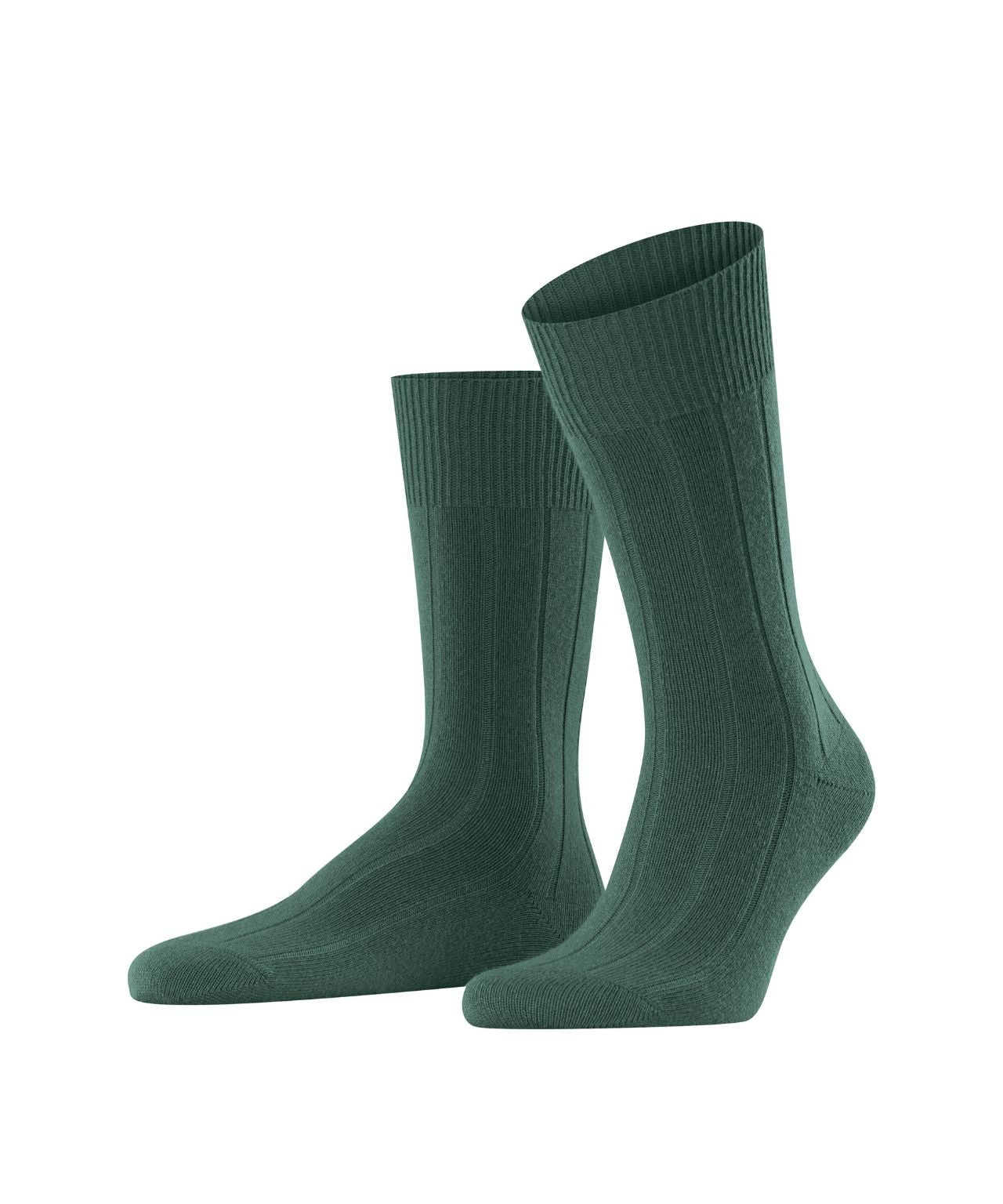 Lhasa-Rippsocken für Herren | Grün