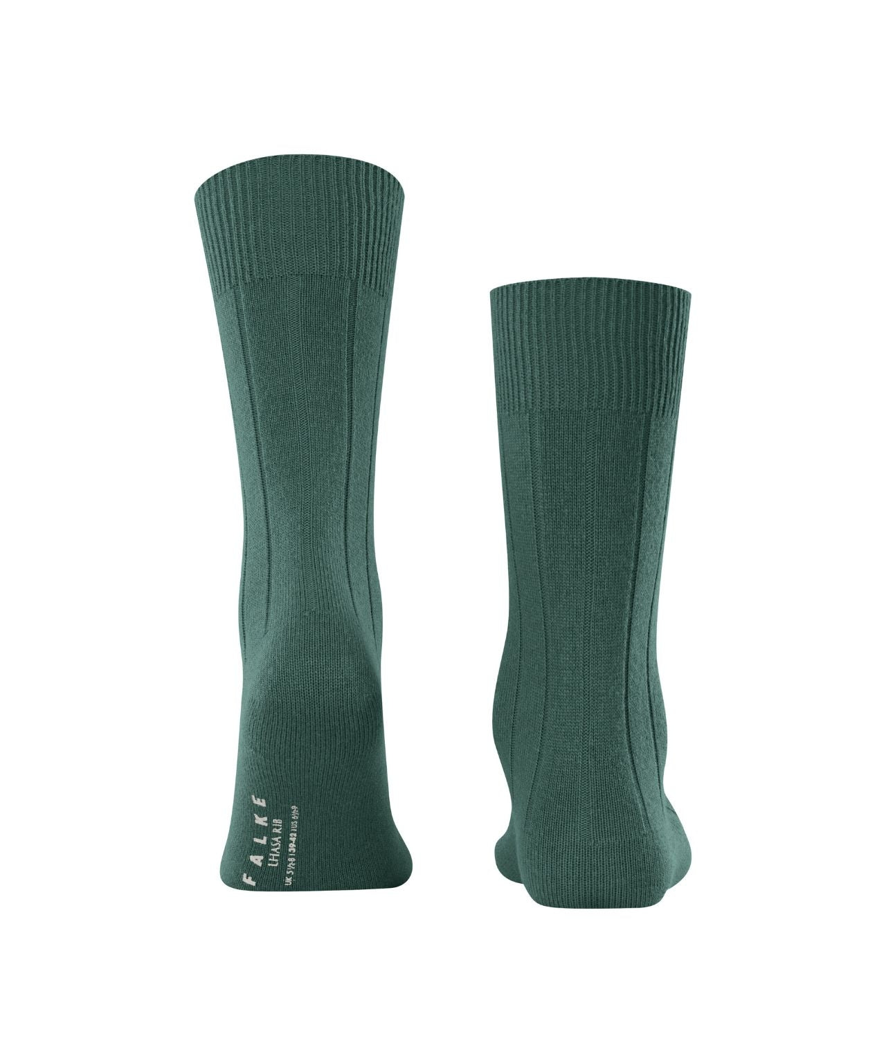 Lhasa-Rippsocken für Herren | Grün
